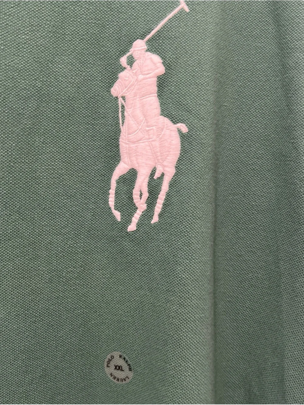 NEW Polo Ralph Lauren #3 Big Pony XXL Classic Fit Grass Green Polo Shirt